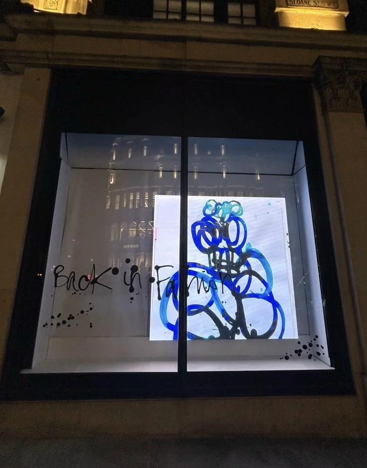 Harvey Nichols, photo 1: Printed vinyl installation